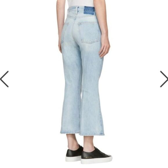 Frame rigid re-release le cropped flare jeans, 29 - Picture 7 of 10